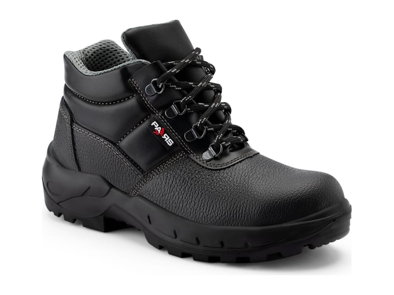 Canopus HSC 111 S2 black leather mid-cut safety boot